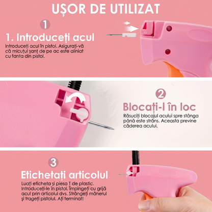 Pistol de Cusut Portabil pentru Îmbrăcăminte