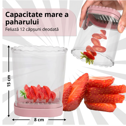 Feliator Manual Tip Cupă cu Lame de Oțel
