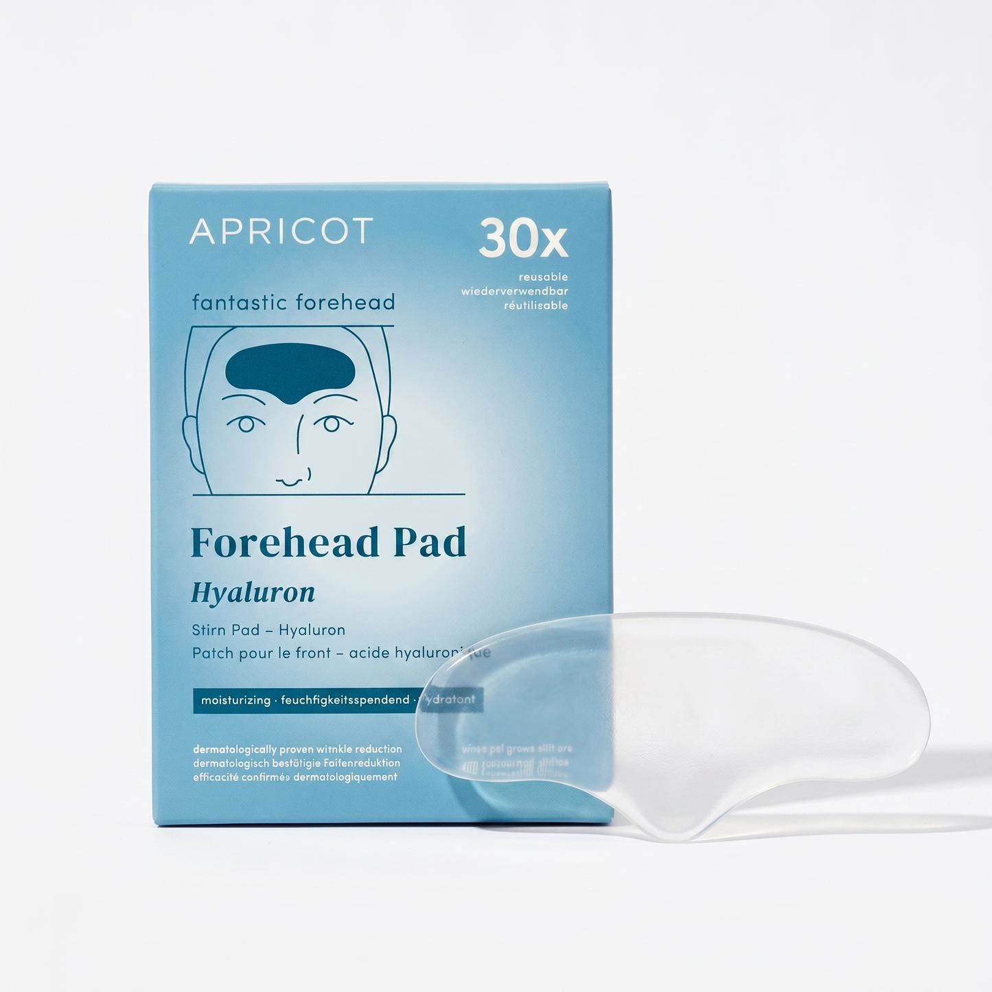 Plasturi Antirid pentru Frunte cu Acid Hialuronic