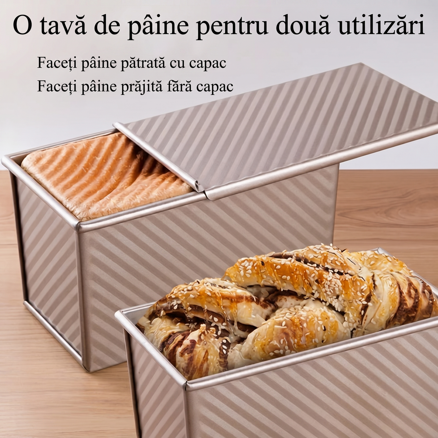 Tavă de Copt cu Capac