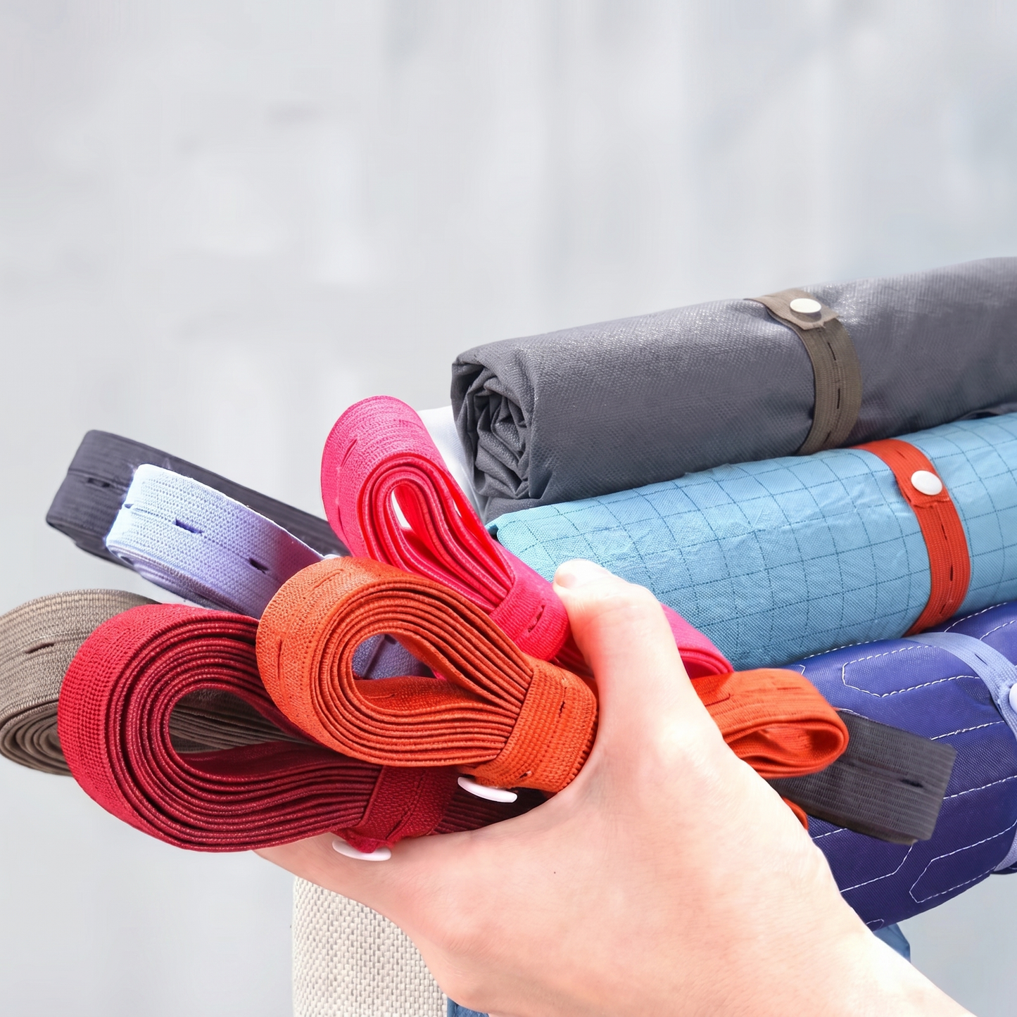 Set Bențițe Elastice Reglabile pentru Depozitare