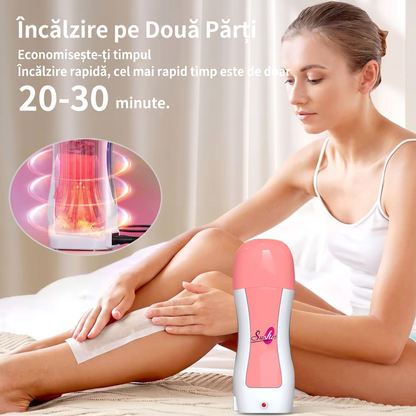 Epilwax 2 cu Încălzitor Ceară Roll-On
