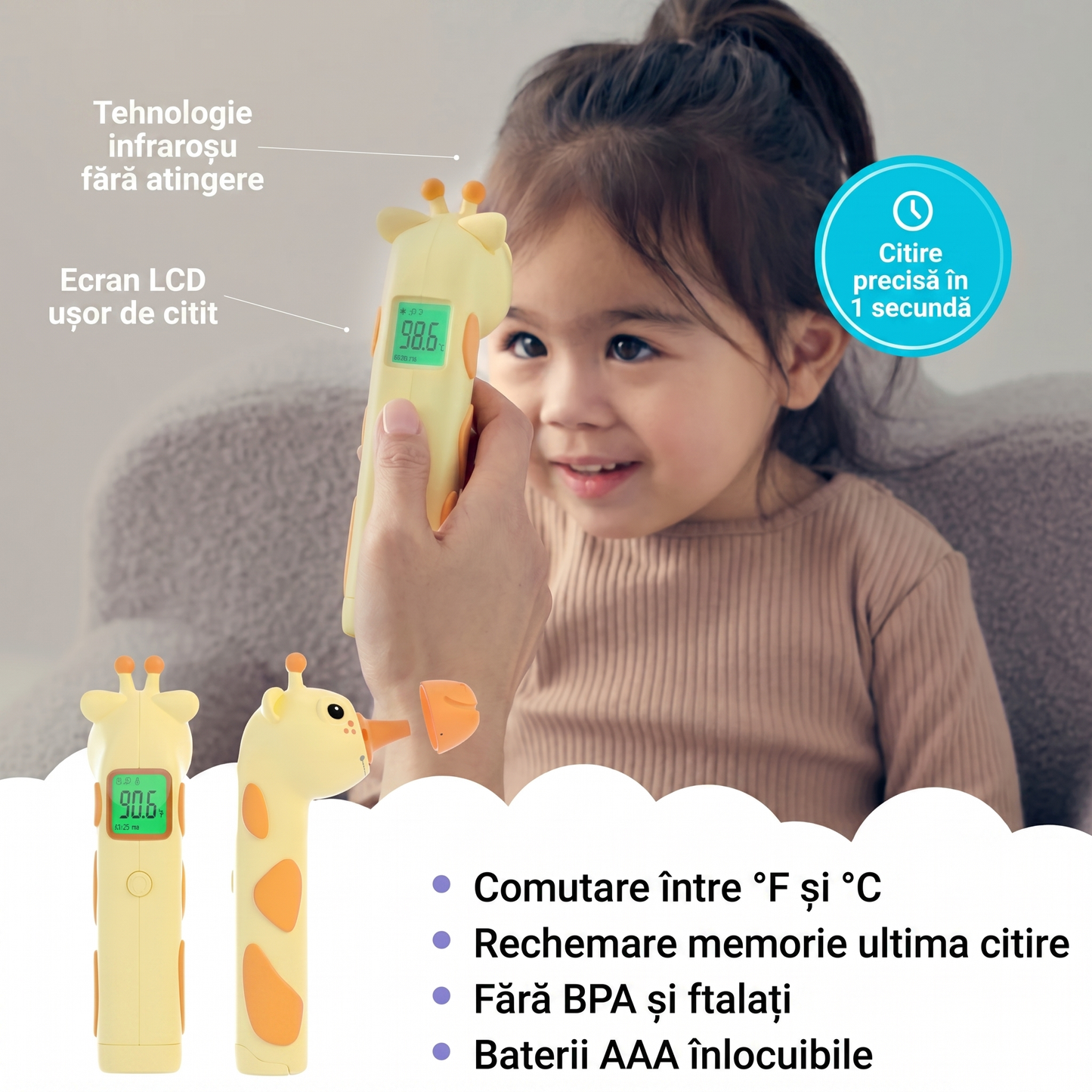 Termometru de Ureche