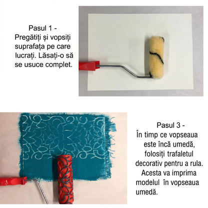 Trafalet Special pentru Redecorare cu Model Floral