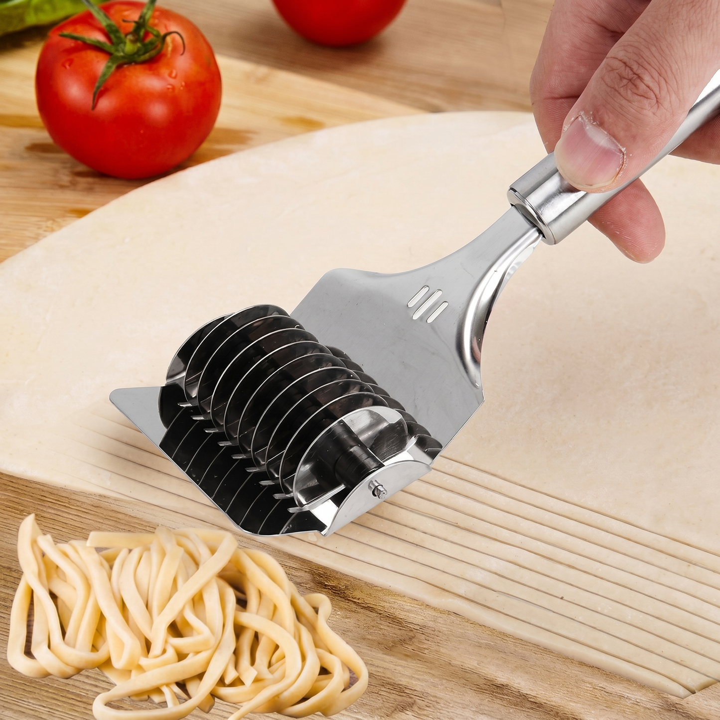 Tăietor Manual din Inox pentru Tăiat Paste