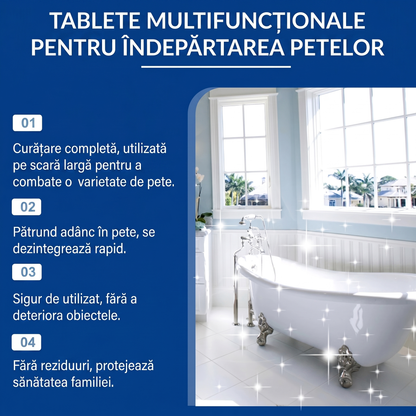 Tablete Efervescente pentru Curățare