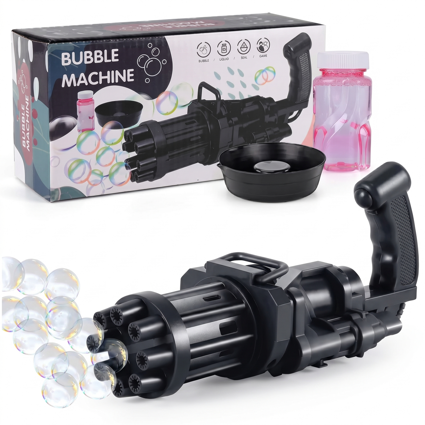 Pistol Mini pentru Baloane de Săpun