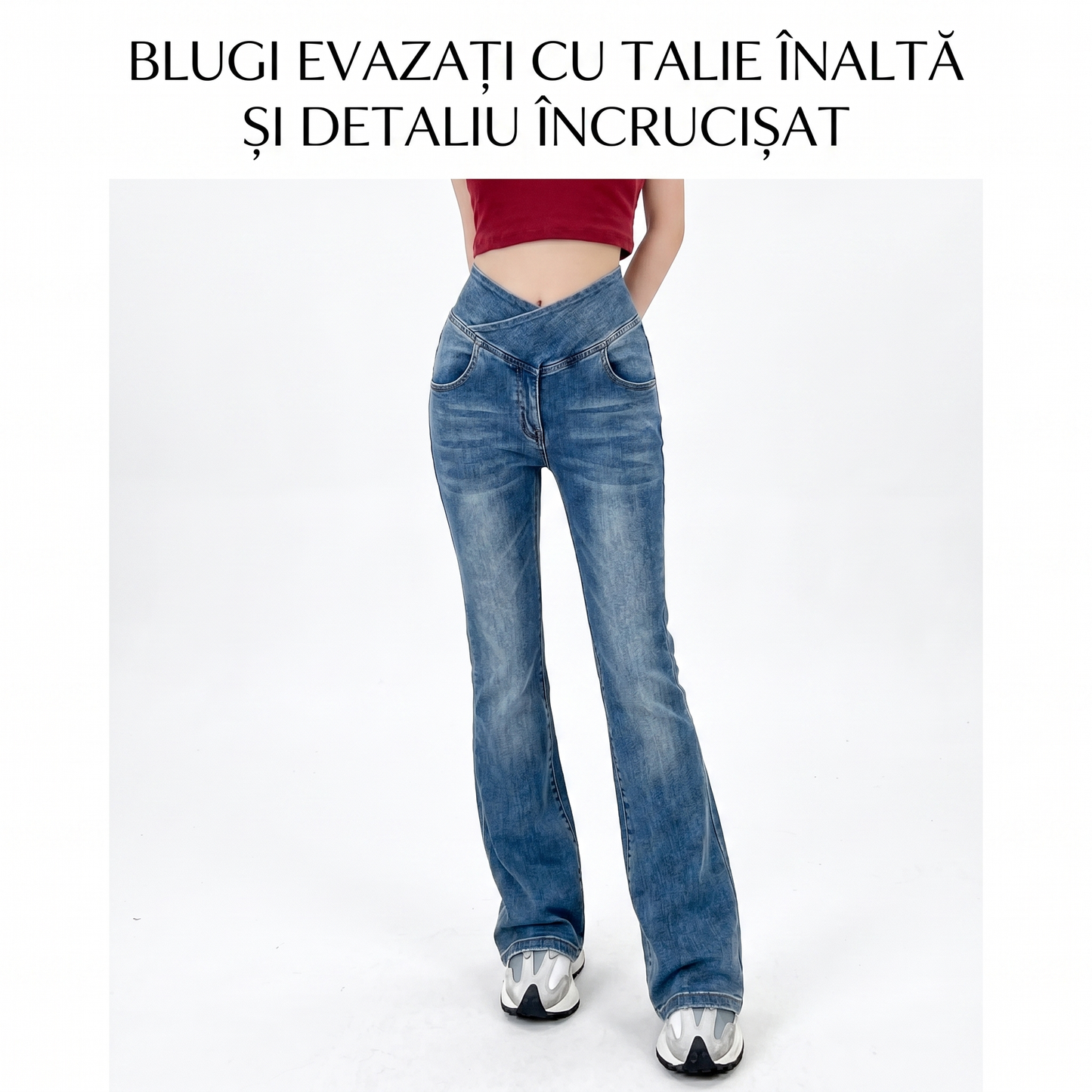 Colanți cu Aspect de Blugi
