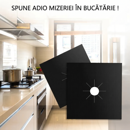 Set de Folii Reutilizabile pentru Aragaz