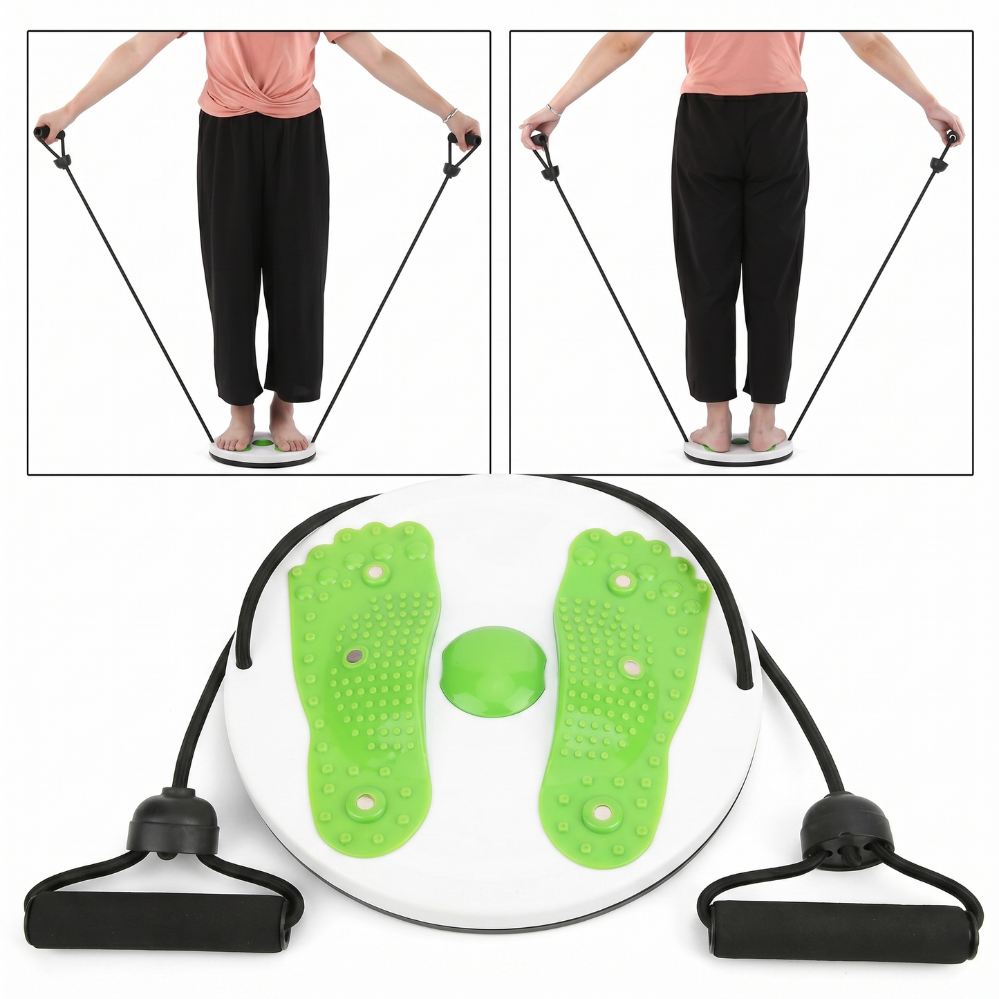 Disc Rotativ cu Corzi pentru Fitness