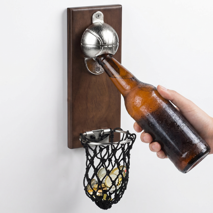 Desfăcător de Sticle Magnetic cu Coș de Basket
