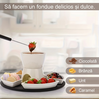 Set Ceramic Fondant Ciocolată