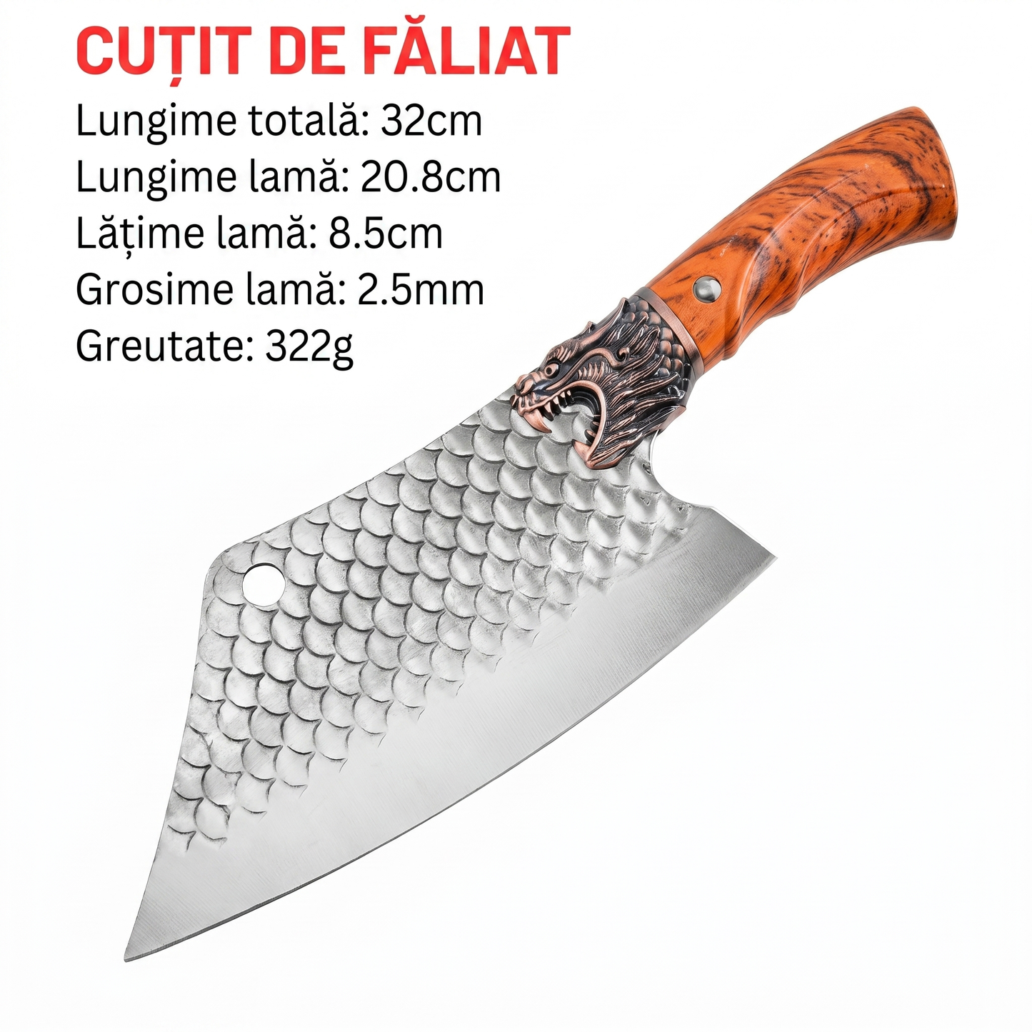 Cuțit de Măcelărie pentru Bucătărie