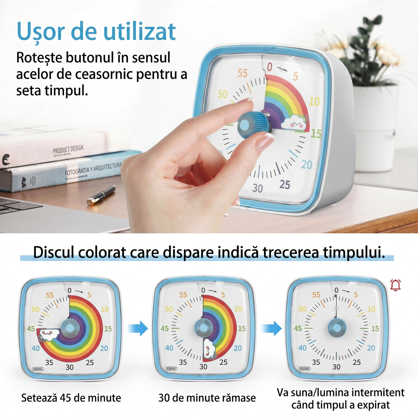 Cronometru Vizual pentru Copii