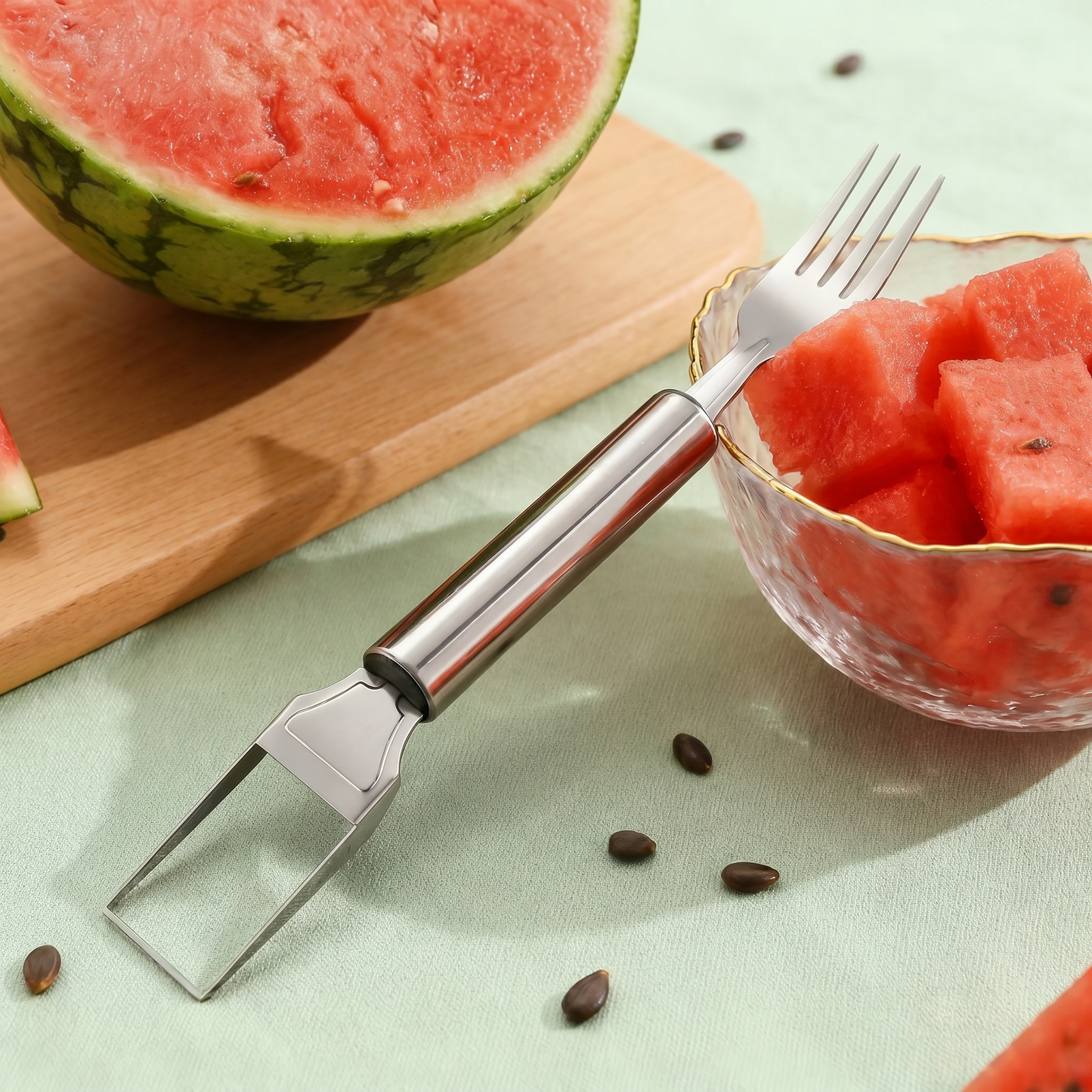 Instrument 2in1 pentru Pepene