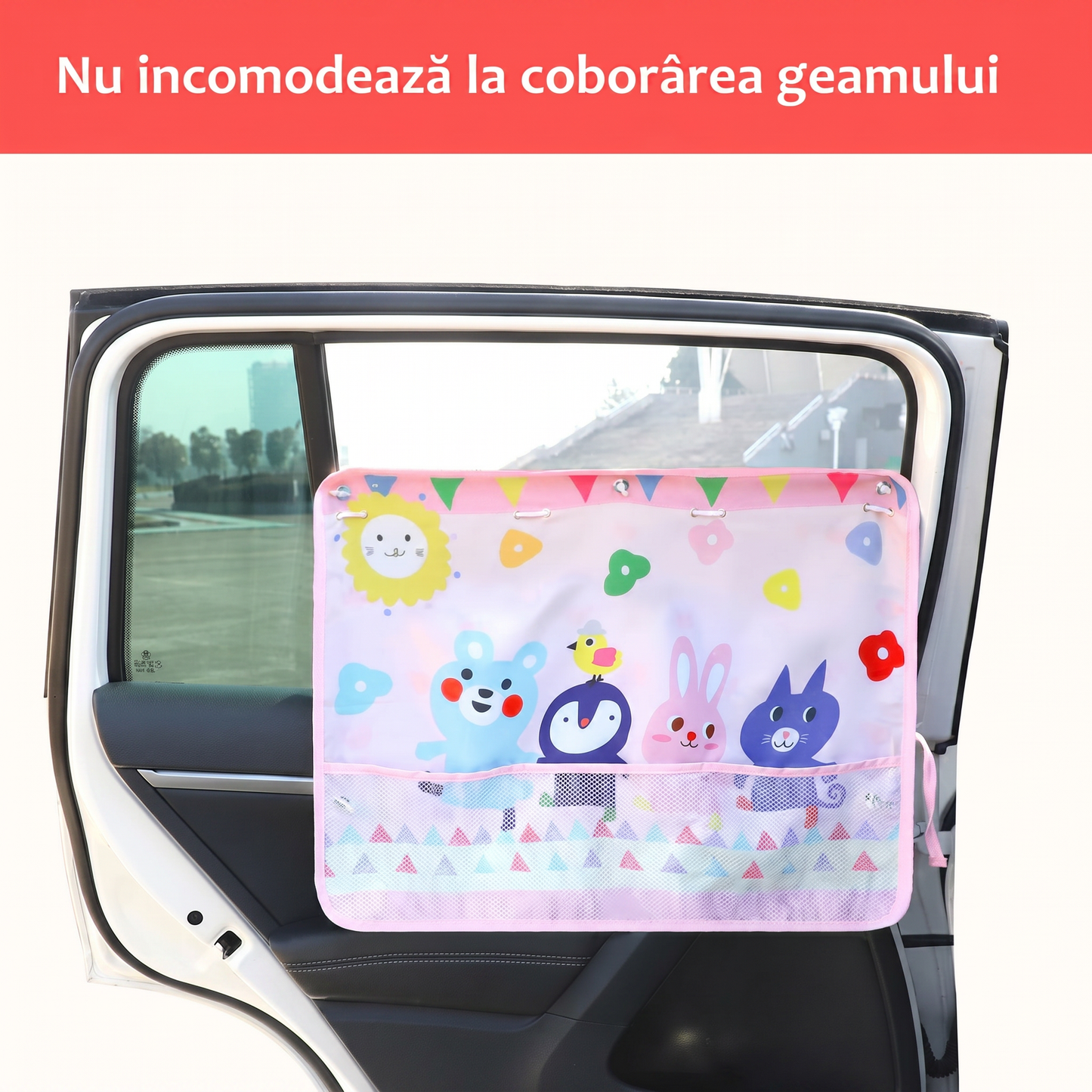 Perdea de Protecție UV de Mașină pentru Copii