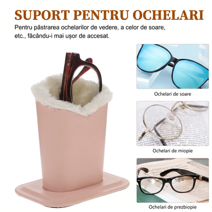 Suport pentru Ochelari din Piele