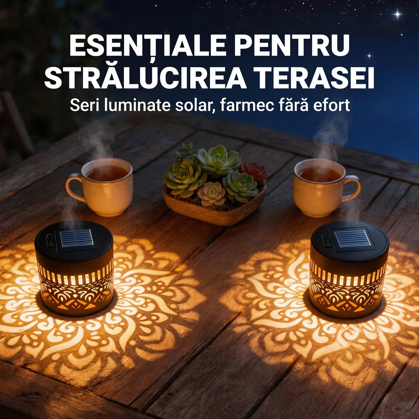 Lumini LED de Exterior Tip Mandala