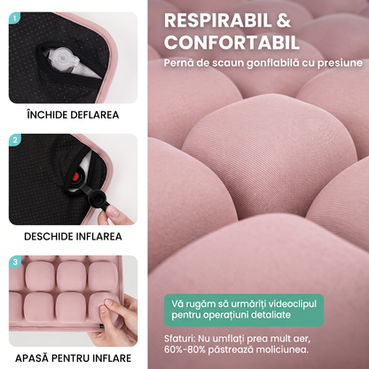 Pernă cu Aer pentru Durerile de Spate
