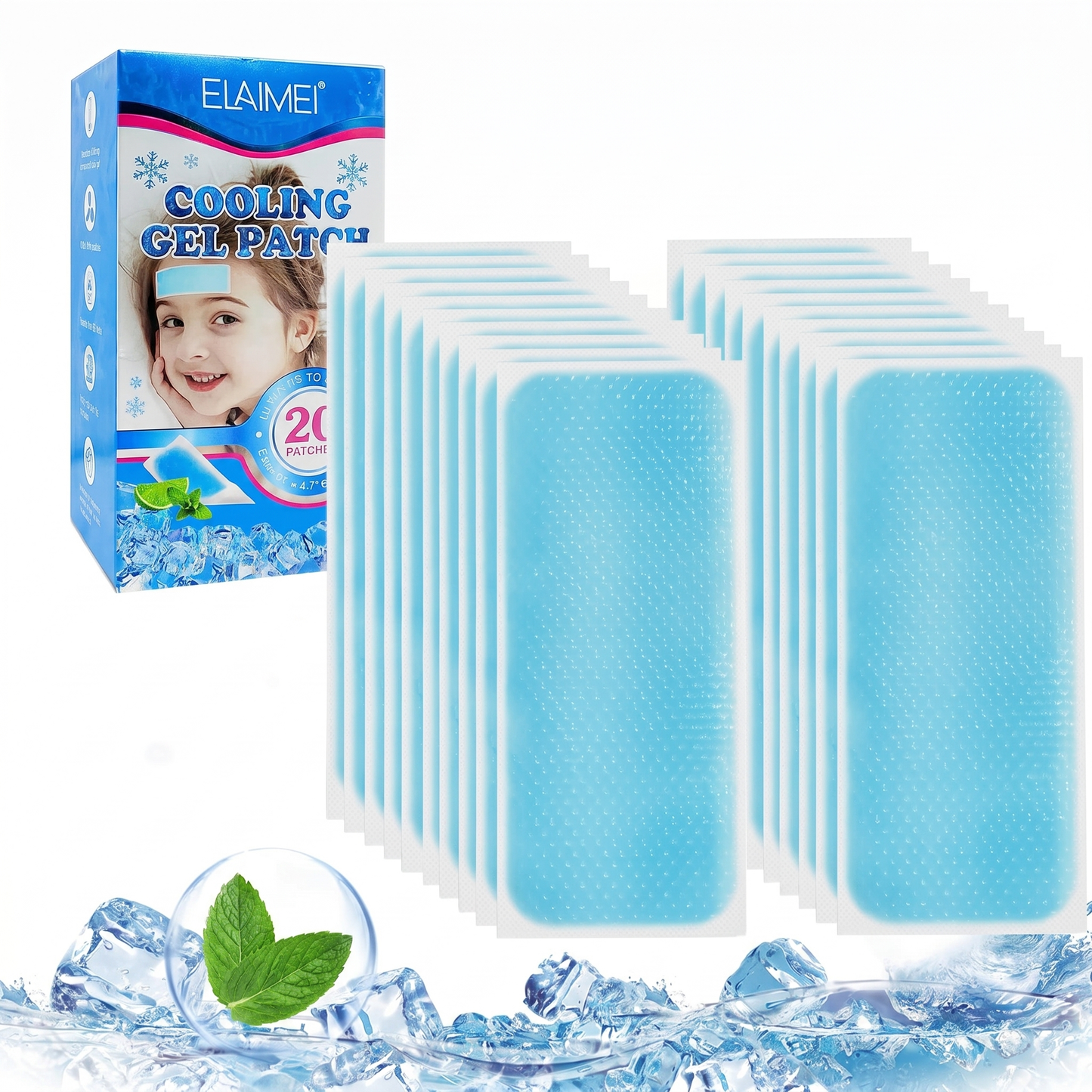 Plasturi Răcoritori pentru Migrene și Dureri de Cap