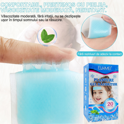 Plasturi Răcoritori pentru Migrene și Dureri de Cap