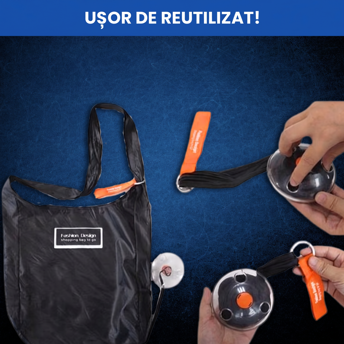 Geantă de Cumpărături Tip Disc