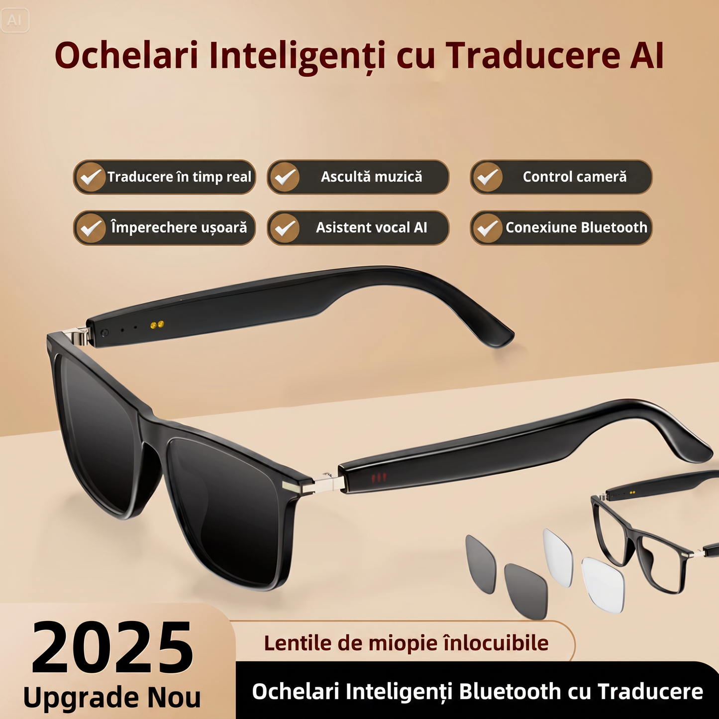 Ochelari Inteligenți AI