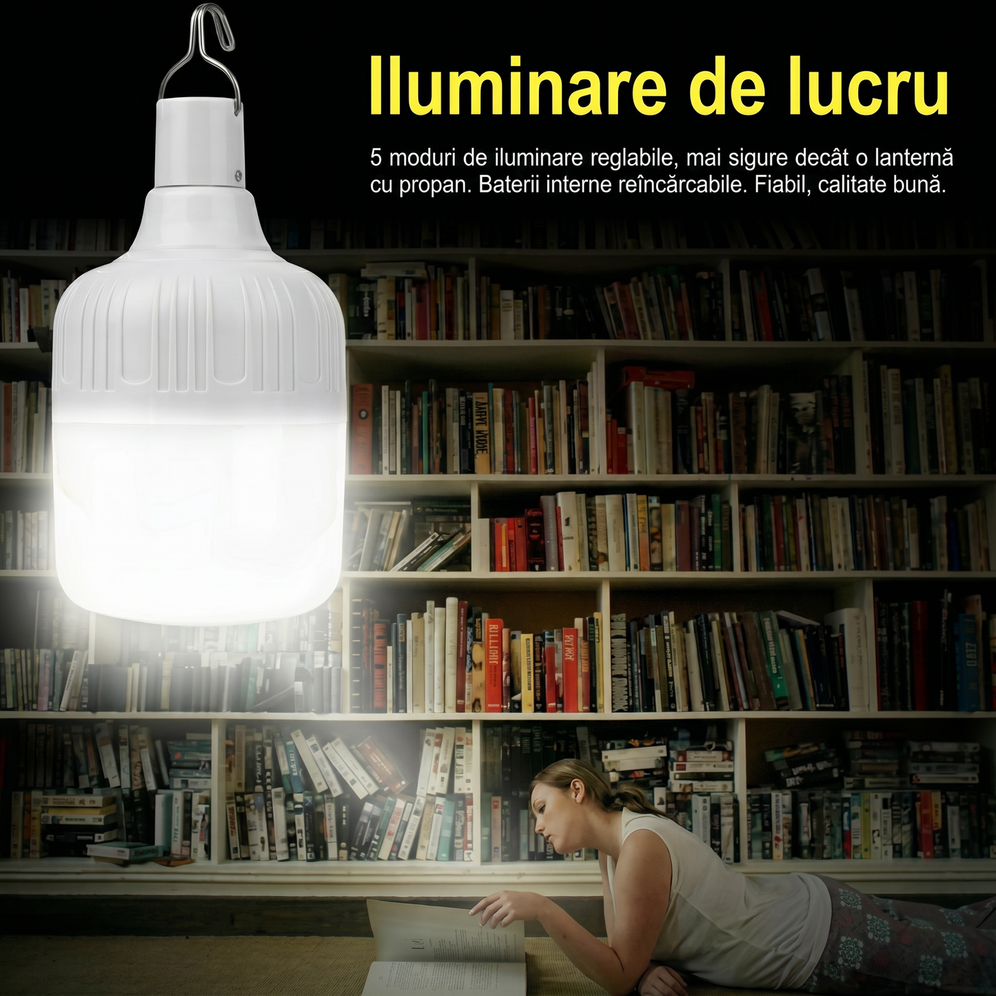 Lanternă de Camping Tip Bec
