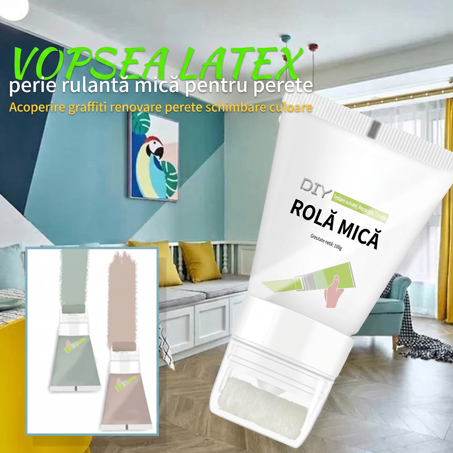 Vopsea de Reparare pentru Perete