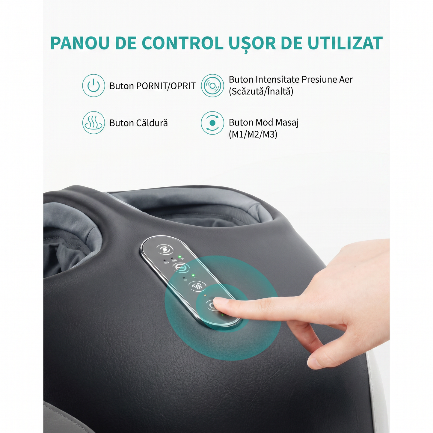 Aparat de Masaj Electric pentru Picioare