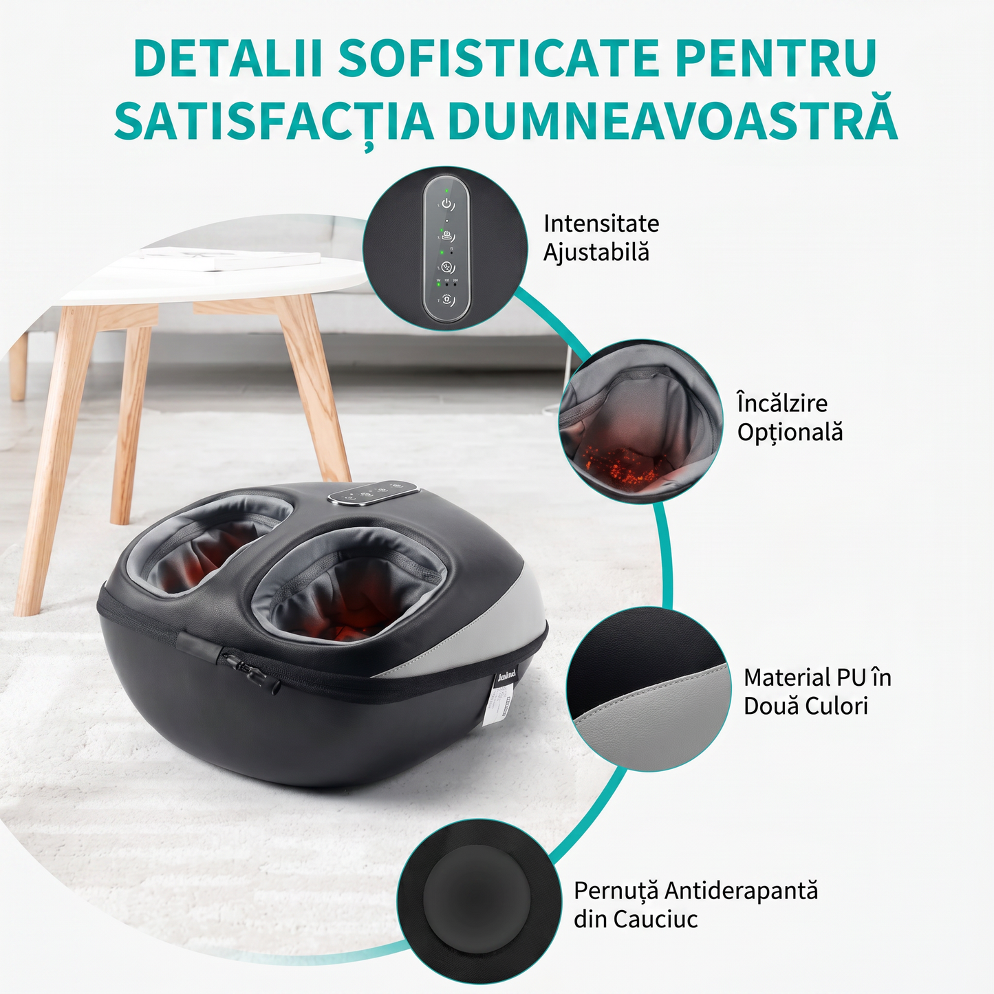 Aparat de Masaj Electric pentru Picioare
