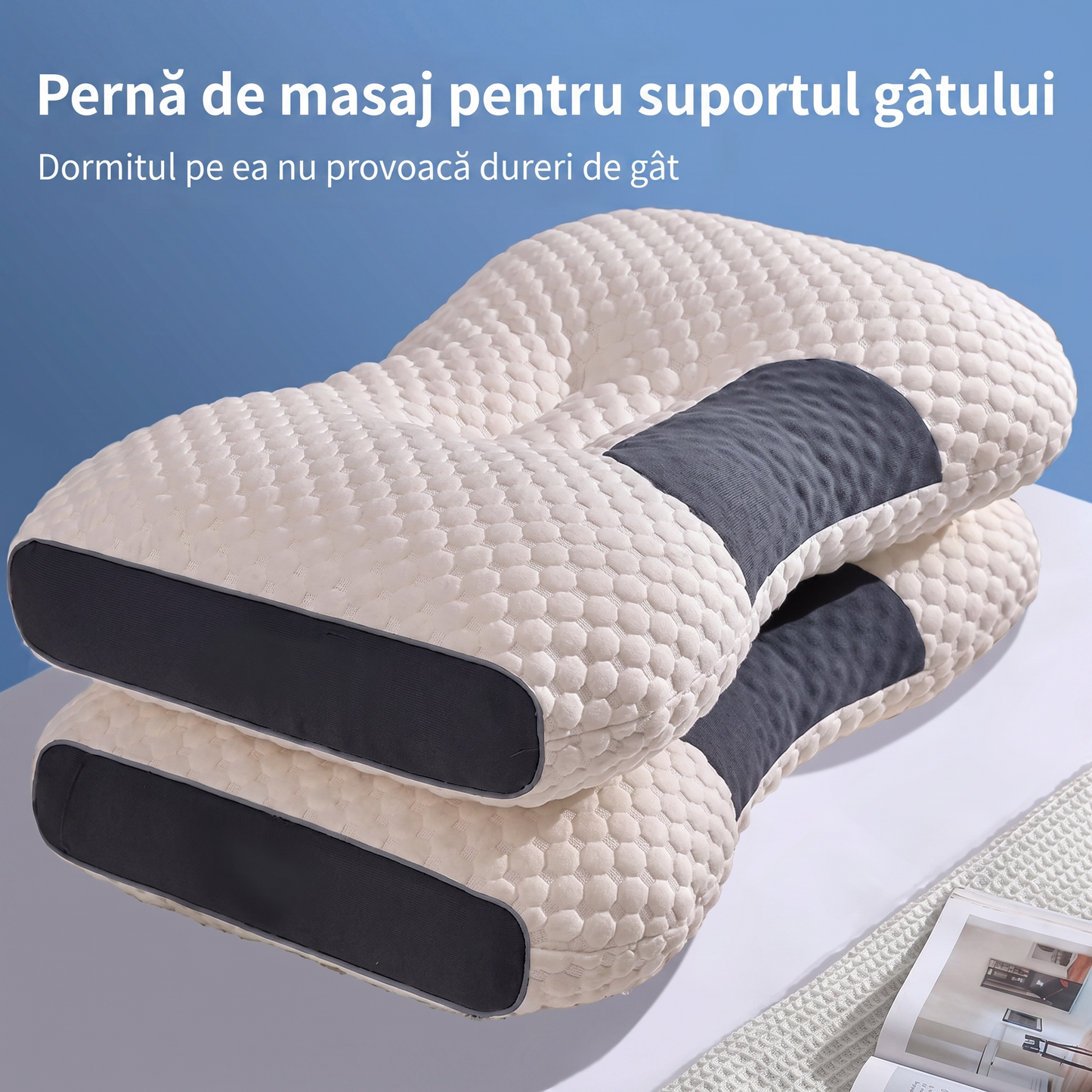 Set de Două Perne Ortopedice