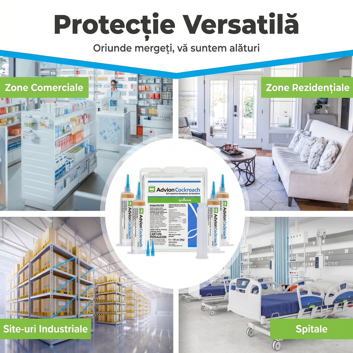Set Seringi Soluție Gel Anti Gândaci