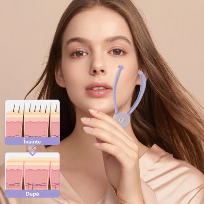Instrument pentru Îndepărtarea Precisă a Părului Facial