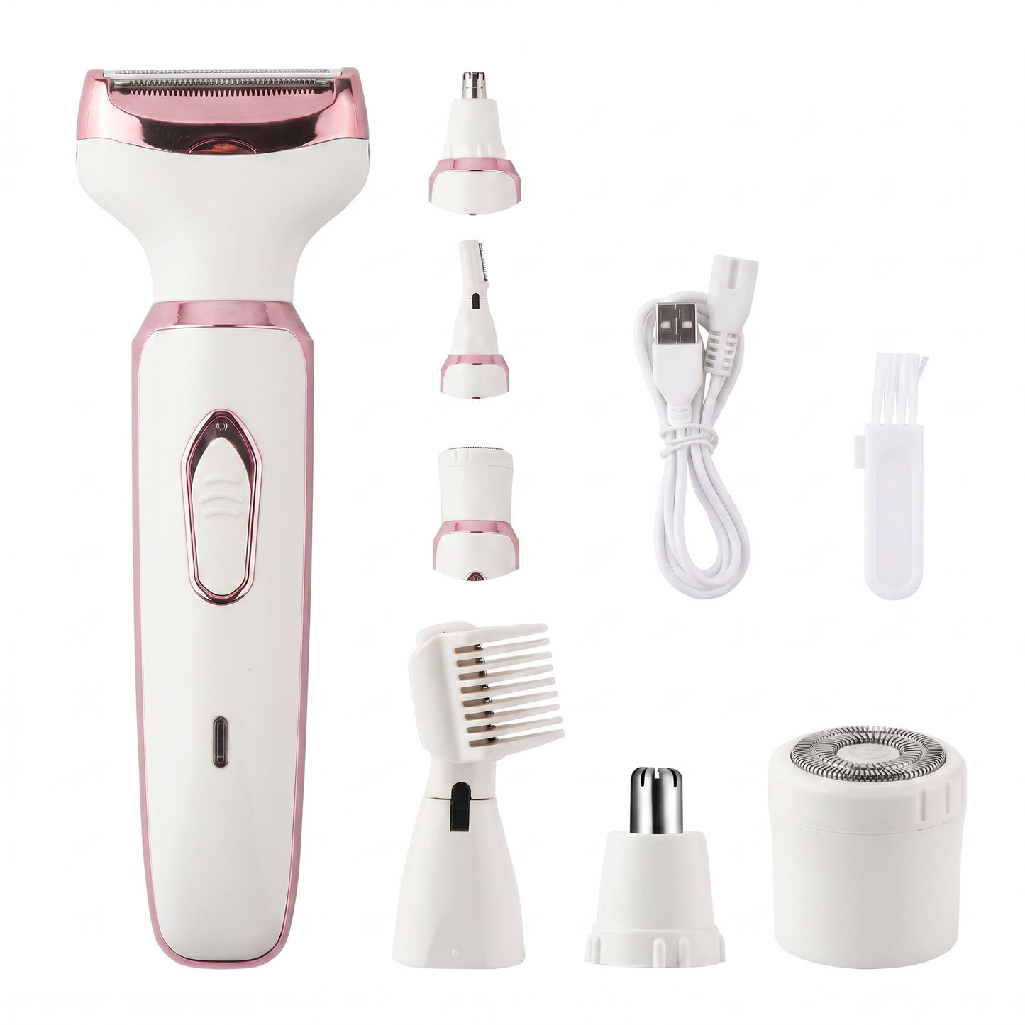 SilkyTouch Pro™ – Epilator portabil cu 4 capete