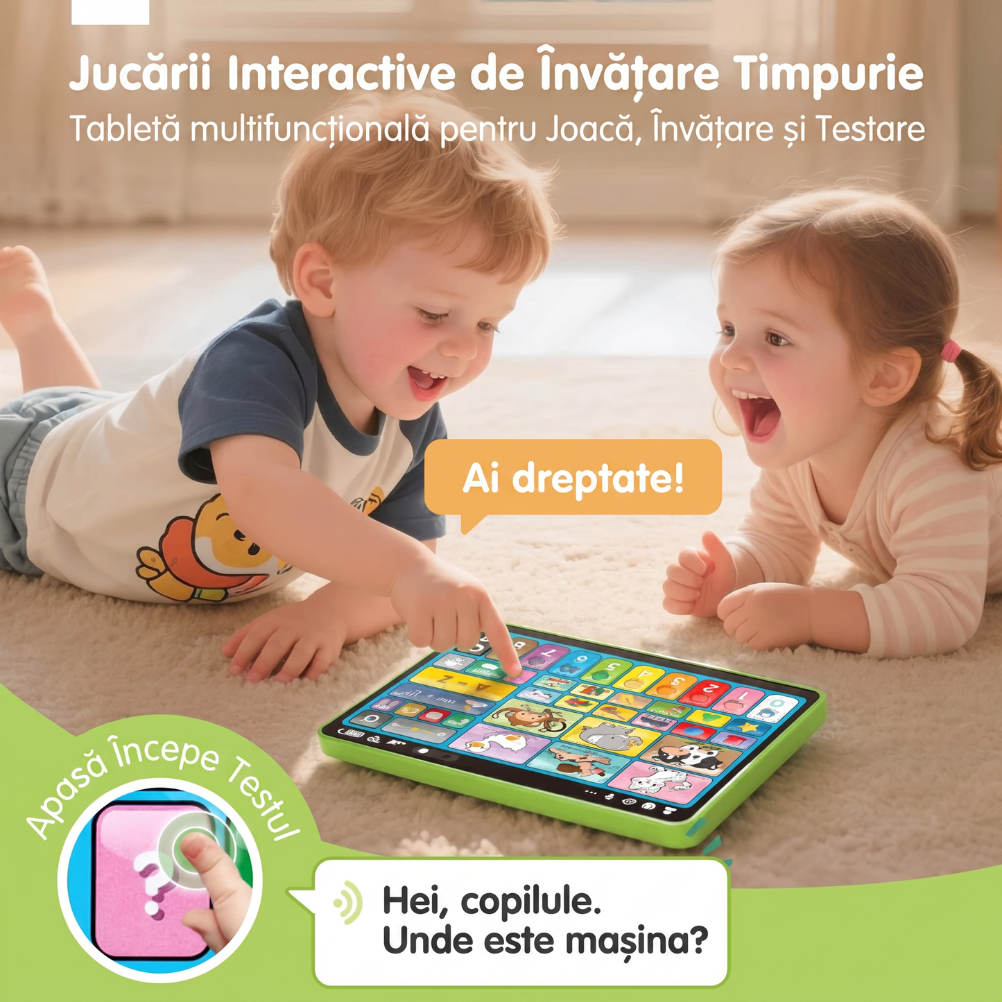 Tabletă Interactivă pentru Dezvoltarea Copiilor