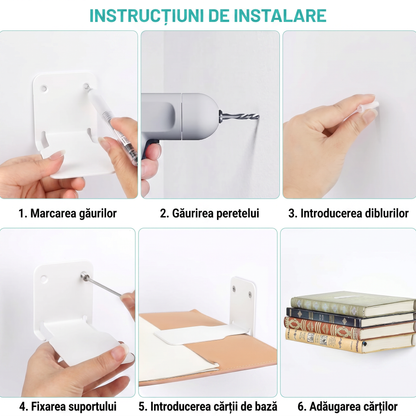 Mini Raft Invizibil pentru Cărți
