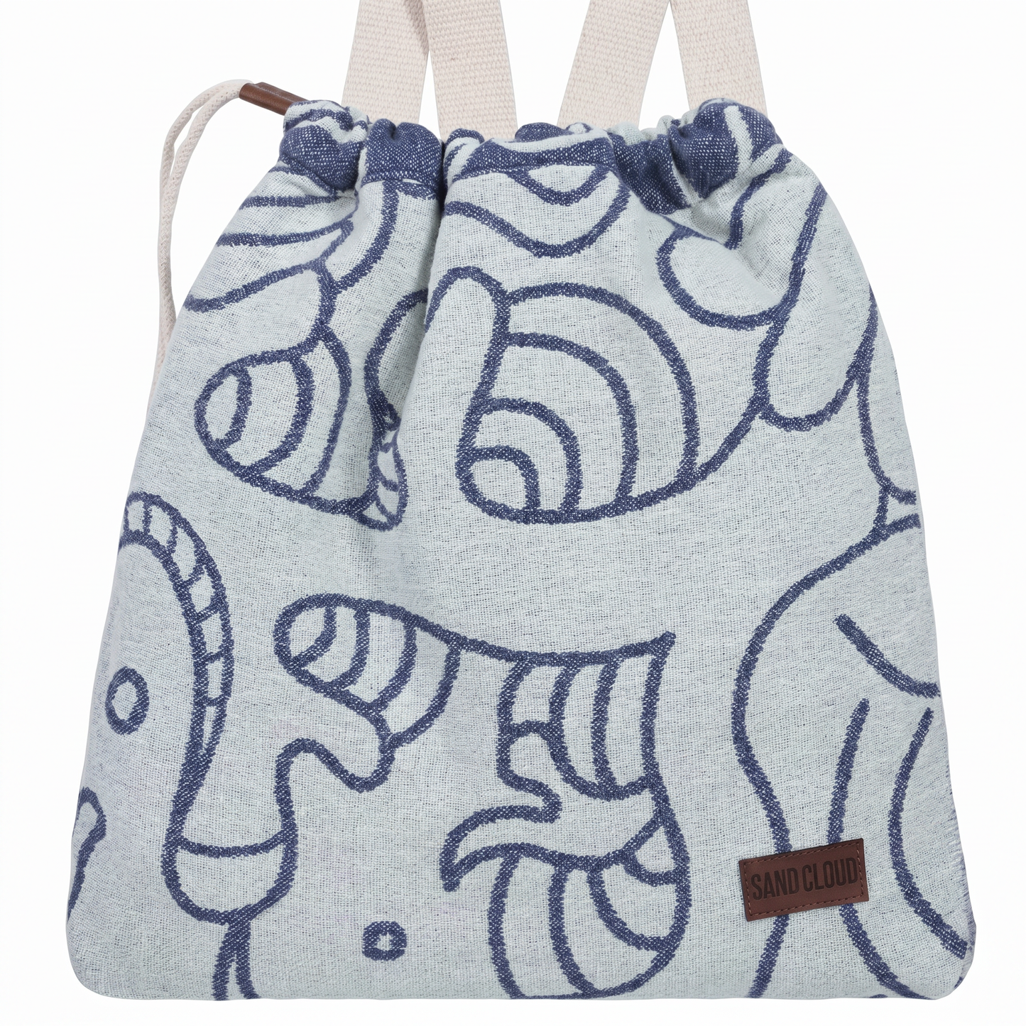 Sac de Plajă Multifuncțional cu Design Marin