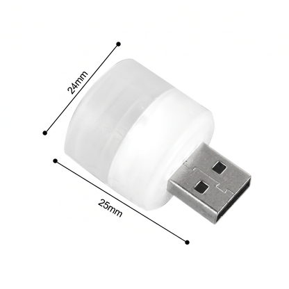 Set 4 Lampi de Noapte USB pentru Atmosferă Caldă