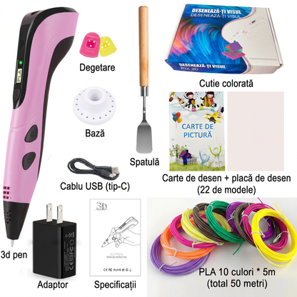 Instrument pentru Modelare și Imprimare Manuală 3D