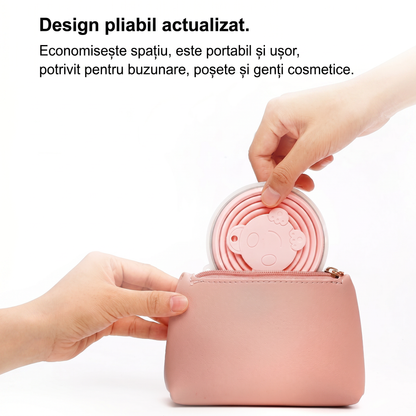 Set 3 Căni Pliabile din Silicon pentru Voiaj
