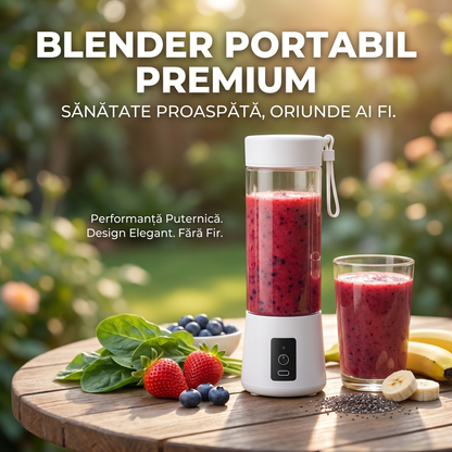 Mini Blender Portabil pentru Sucuri