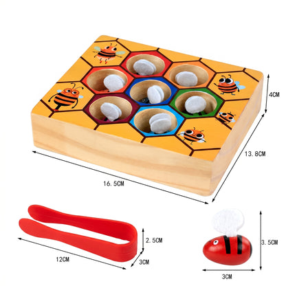 Joc de Tip Montessori pentru Asociere si Dexteritate pentru 3 ani