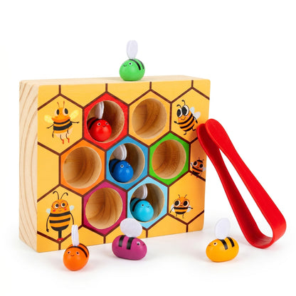 Joc de Tip Montessori pentru Asociere si Dexteritate pentru 3 ani