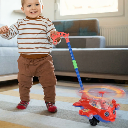 Premergător Interactiv pentru Bebeluși cu Mâner de Împi