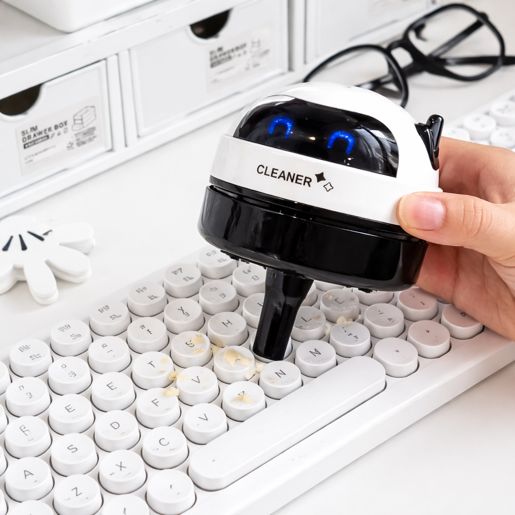 Aspirator electric de Birou și Curățător de Tastatură