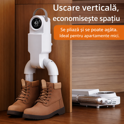 Uscător cu Aer Cald pentru Pantofi