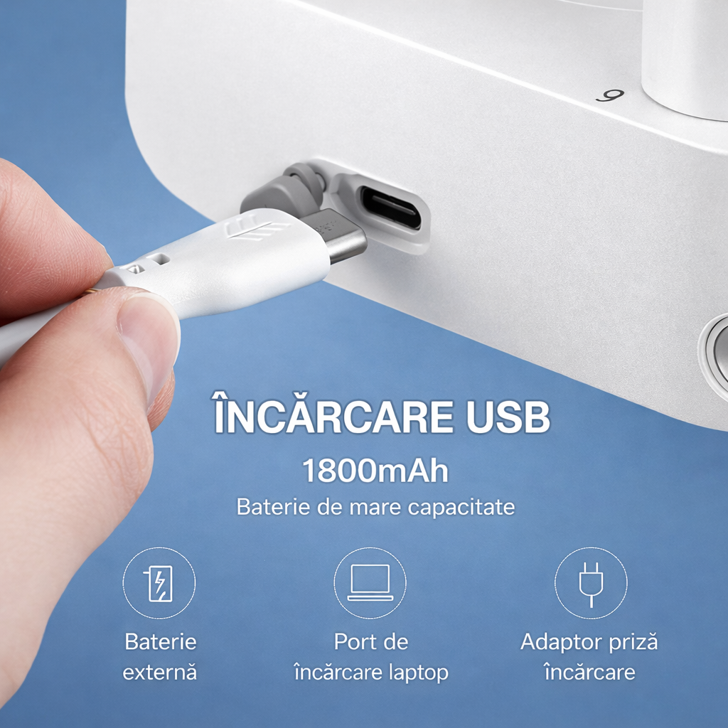 Dozator de Apă Inteligent cu 7 Funcții de Reglare