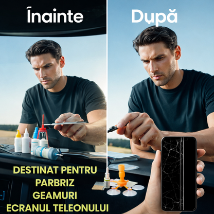 Kit Profesional pentru Reparare Parbriz sau Ecran