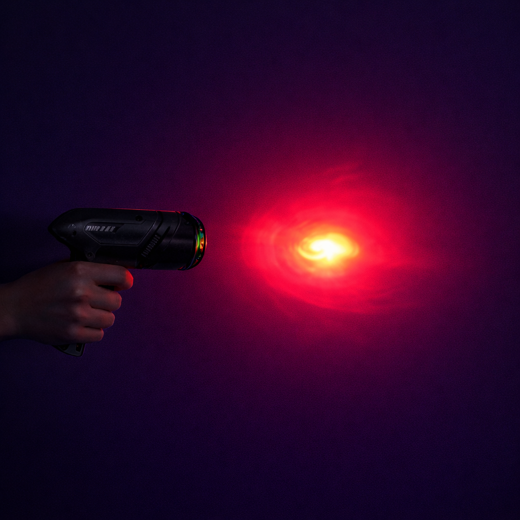Mașinuță de Cascadorii cu Efect de Fum și Telecomandă cu Laser, Albastră